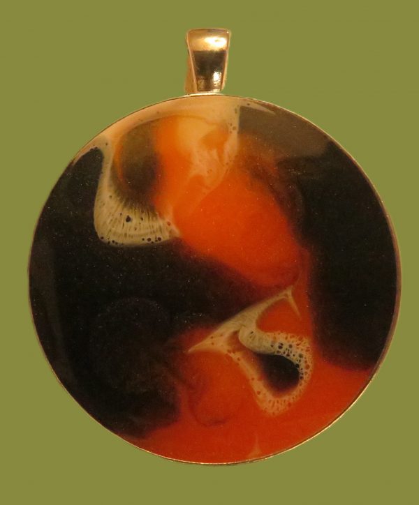Epoxidharzanhänger 40mm Einzigartiges Design
