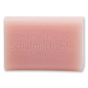 Schafmilchseife eckig, Magnolie 100 gr.
