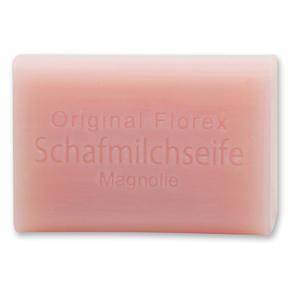 Schafmilchseife eckig, Magnolie 100 gr.